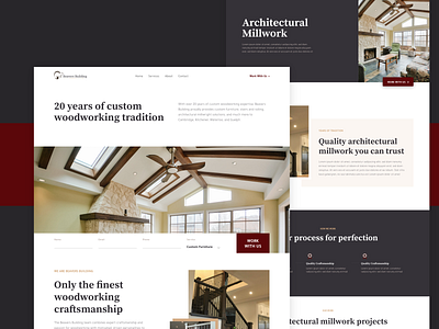 Carpentry & Millwork Web Design and Branding