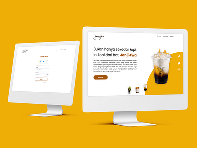 Redesign Website Janji Jiwa mockup uidesign uiux web design website