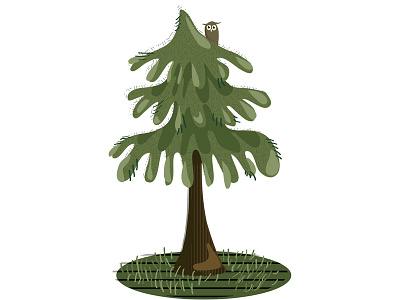 Tree 1 forest green illustration nature nature illustration tree wild wilderness woods