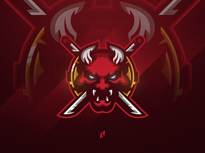 Oni / Mascot Logo branding design esports logo icon logo identity design illustration logo mascot design mascot logo personal branding vector