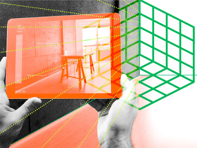 5 Ways Vr And Ar Cut Costs For Architects 3dmodeling augmentedreality digitalcollage halftone illustration virtualreality