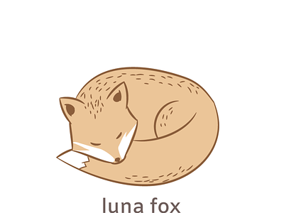 Luna Fox Branding branding design
