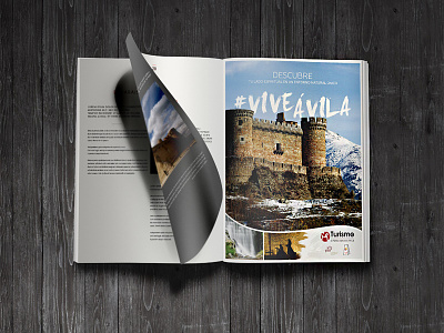 Ávila, Spain Advertising advertising editorial graphic design magazine spain
