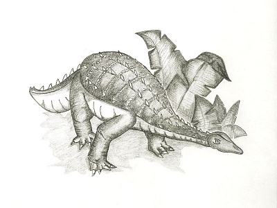 Sketch Scelidosaurus