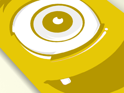 Eye surprise character eye eyes illustration surprise vector yellow