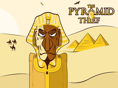 iOS / Android game android character egypt game illustration ios ipad iphone pharaoh pyramid vector