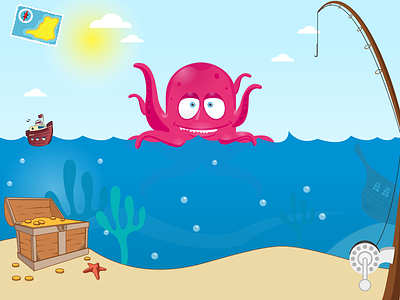 Fm app android game illustration ios ipad iphone sea vector water