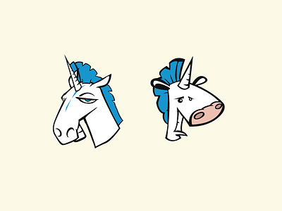 Unicorn Concept logo character illustration logo unicorn vector