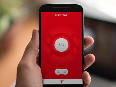 WIP Panic App app button help life mobile panic protect red save sos