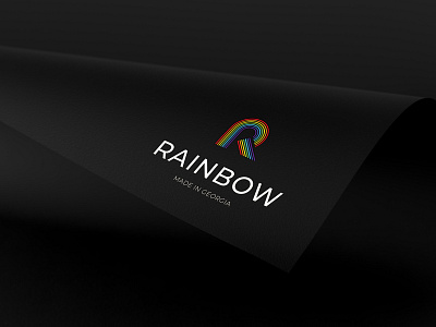 LOGO DESIGN RAINBOW branding design graphic graphicdesign illustrator logo logo design logodesign logotype print