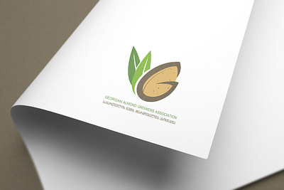 Georgian Almond Growers Association design logo