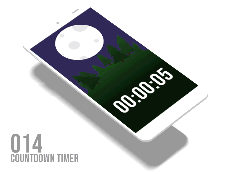 014 Countdowntimer by Kaitlin Powell on Dribbble