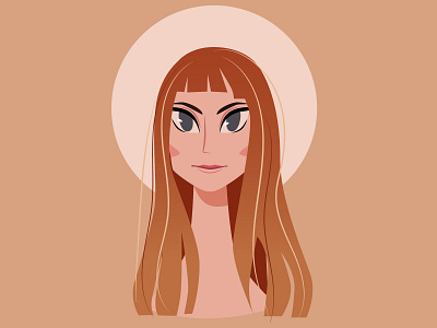 Girl design illustration vector