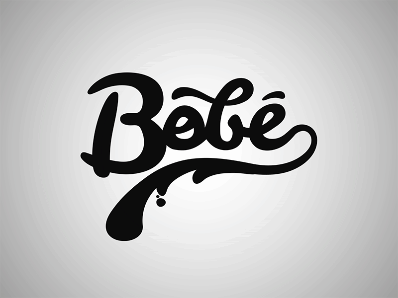 Bobé Logo Animaiton animation branding logo