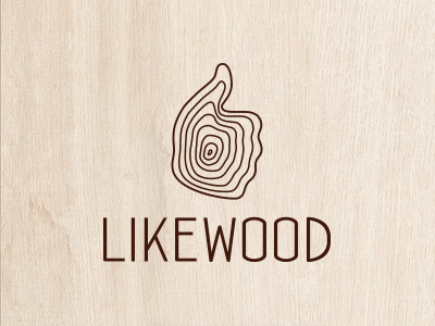Likewood branding brandum design designer emblem icon identity label logo logotype mark studio