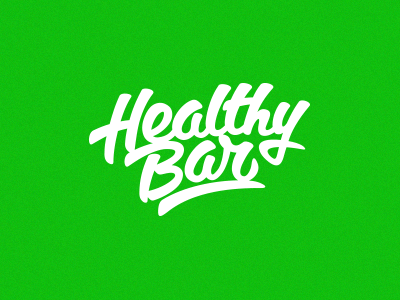 Healthybar branding brandum creative design designer emblem letter lettering logo logos logotype studio