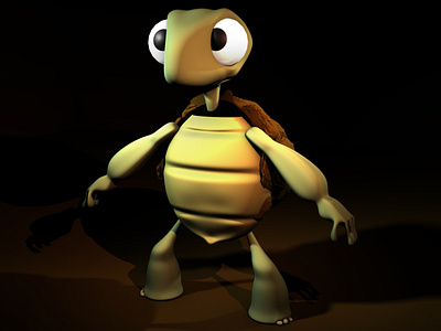 3D Turtle 3d 3dmaya character design design