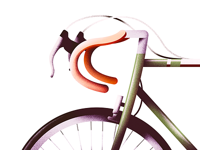 Roaming Tool bicycle detail flat illustration minimal modern retro vector vintage wallpaper