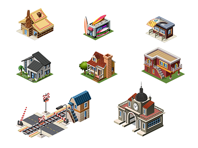 Isometric Buildings