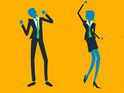 Celebrate good times, C'mon! animation character design derek deal illustration
