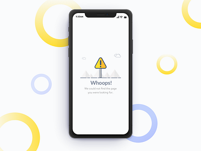 iphone x error message page 404 page error message error page illustration iphone x whoops