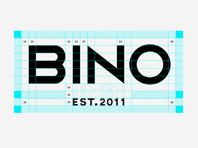 BINO Logo bino branding design dubai egypt identity logo