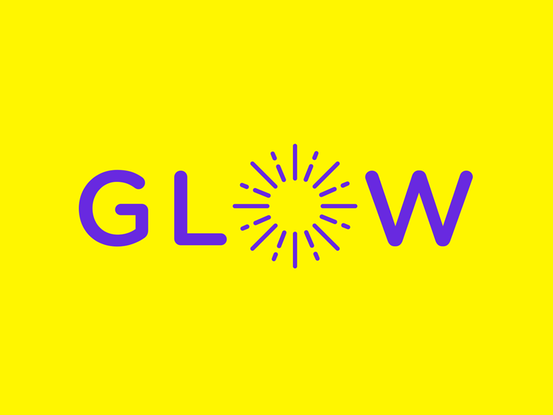 Glow Logo by Mohamed Eissa on Dribbble