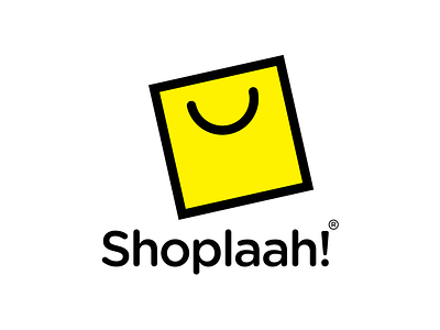 Shoplaah! Logo bag happy logo shoplaah shopping
