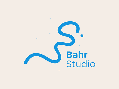 Bahr Studio (Logo-4) arabic bahr logo sea studio