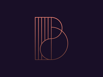 B Studio b design letter studio