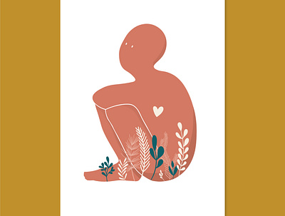 Love illustration love plants