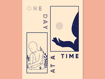 One Day At A Time dreaming illustration lockdown