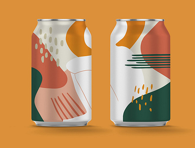 House of Can X Glug Can Mockup beer art branding illustration