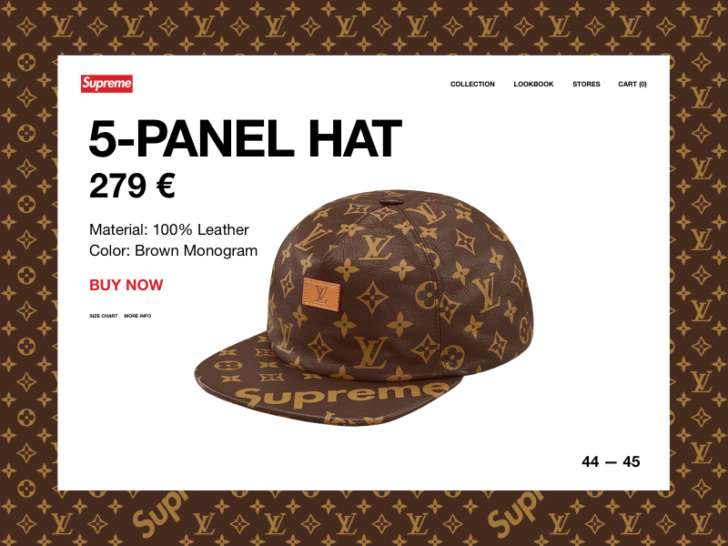 Supreme x Louis Vuitton - Mobile Lookbook by Dario for HY.AM STUDIOS on  Dribbble