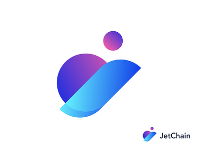 JetChain airline blockchain branding chain concept crypto design jet logo logotype typogaphy vector