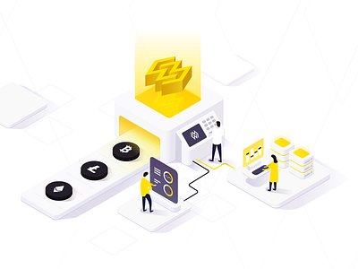 Wattum bitcoin blockchain branding capital crypto decentralized design graphicdesign graphicdesigner illustraor illustration logo logodesign mine payment trading web