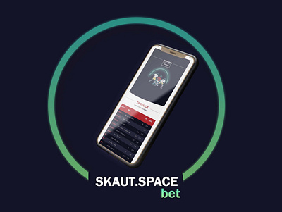 Skaut.Space BET App app graphic design logo ui