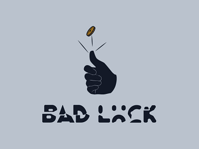 bad luck design graphic design illustration logo