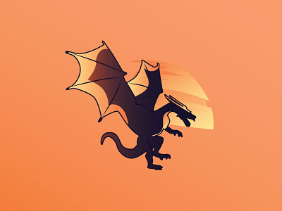 dragon design graphic design illustration illustration art