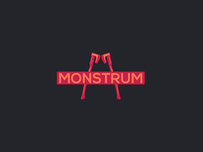 monstrum design graphic design illustration logo