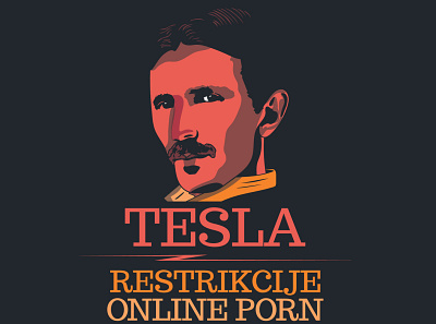 tesla design graphic design illustration