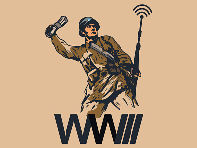 WWIII design graphic design illustration