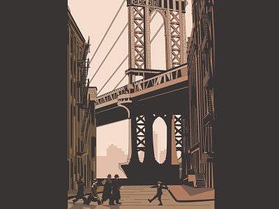 Once Upon a Time in America design graphic design illustration