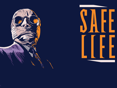 Safe Life design graphic design illustration