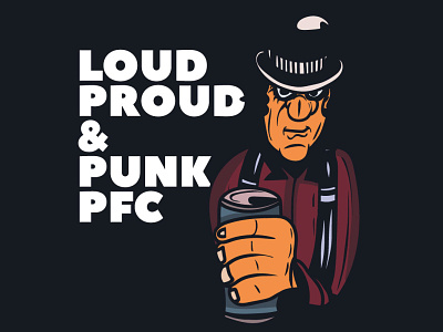Punk PFC design graphic design illustration illustration art
