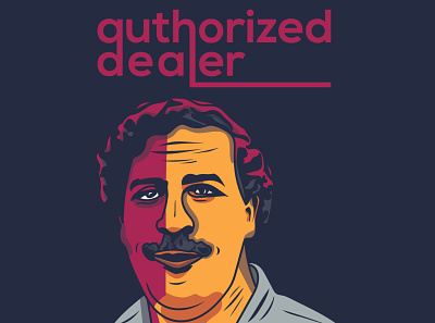 Pablo Escobar design graphic design illustration illustration art