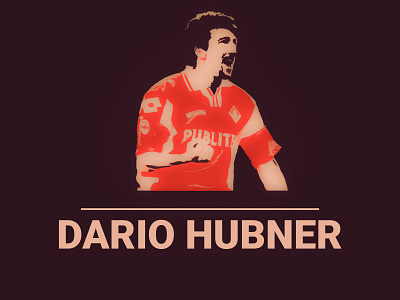 Dario Hubner football graphic design graphicdesign illustrtation