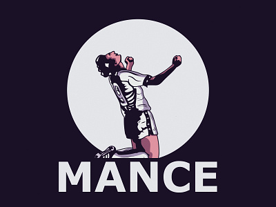 Dragan Mance design football legend graphic design illustration illustrationart