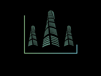 Skyscraper Logo design graphic design illustration illustration art logo