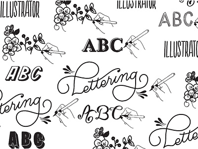 ABC's Illustration illustration illustration art illustrations illustrator lettering art typography